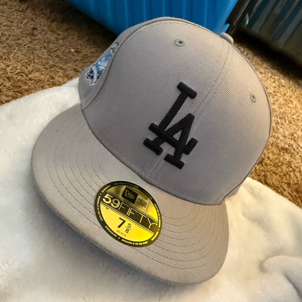 New Era Gray Dodgers Anniversary Cap